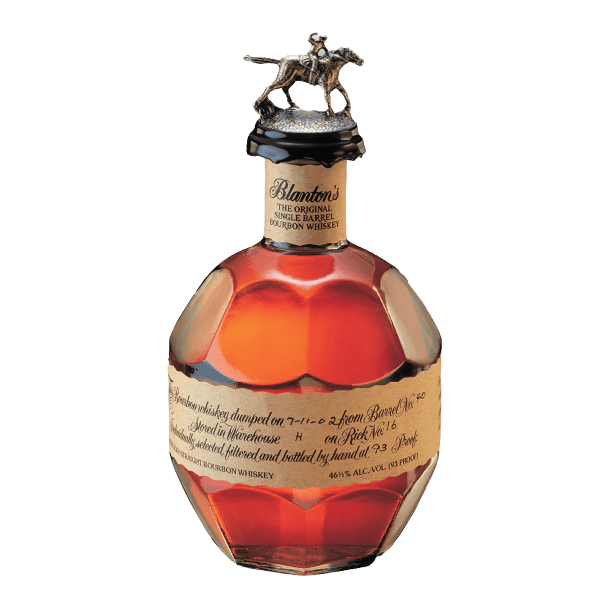 Blanton's Original Single Barrel Kentucky Straight Bourbon Whiskey 750mL