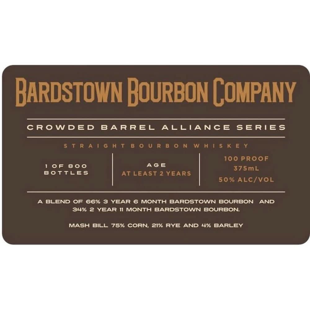 Crowded Barrel Alliance Series Bardstown Bourbon Company Bourbon