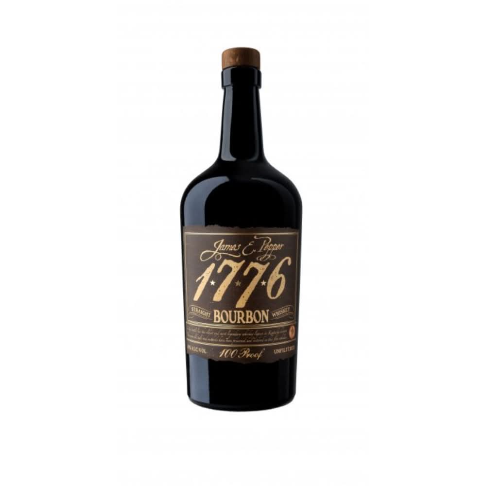 James E. Pepper "1776 Straight Bourbon 100 Proof