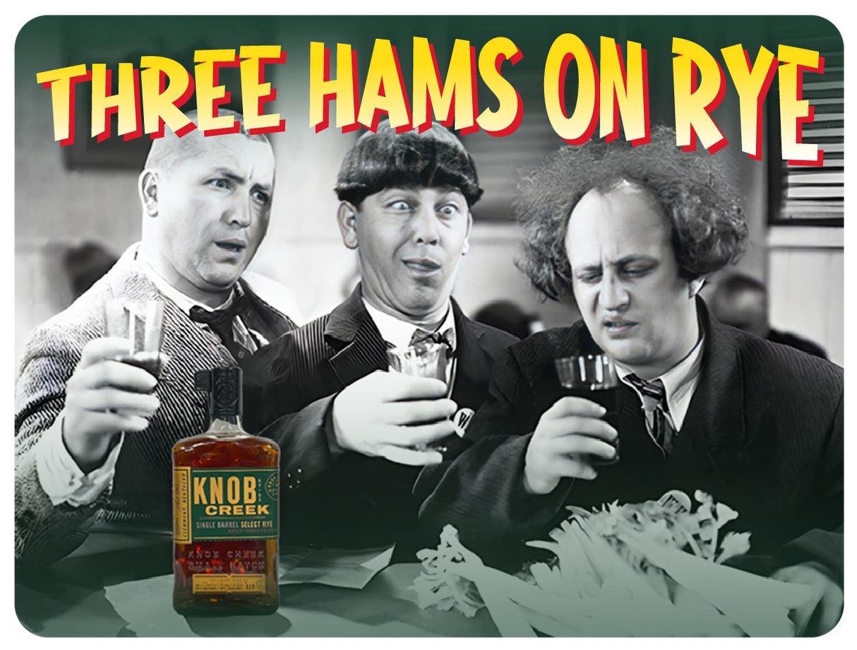 Knob Creek Three Hams On Rye Single Barrel Select Rye Whiskey