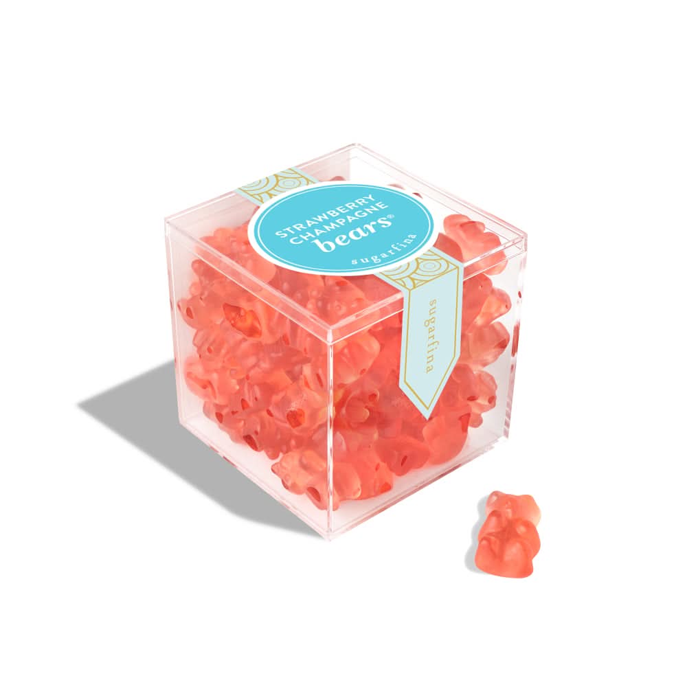 Sugarfina Strawberry Champagne Bears Large New 11.8oz