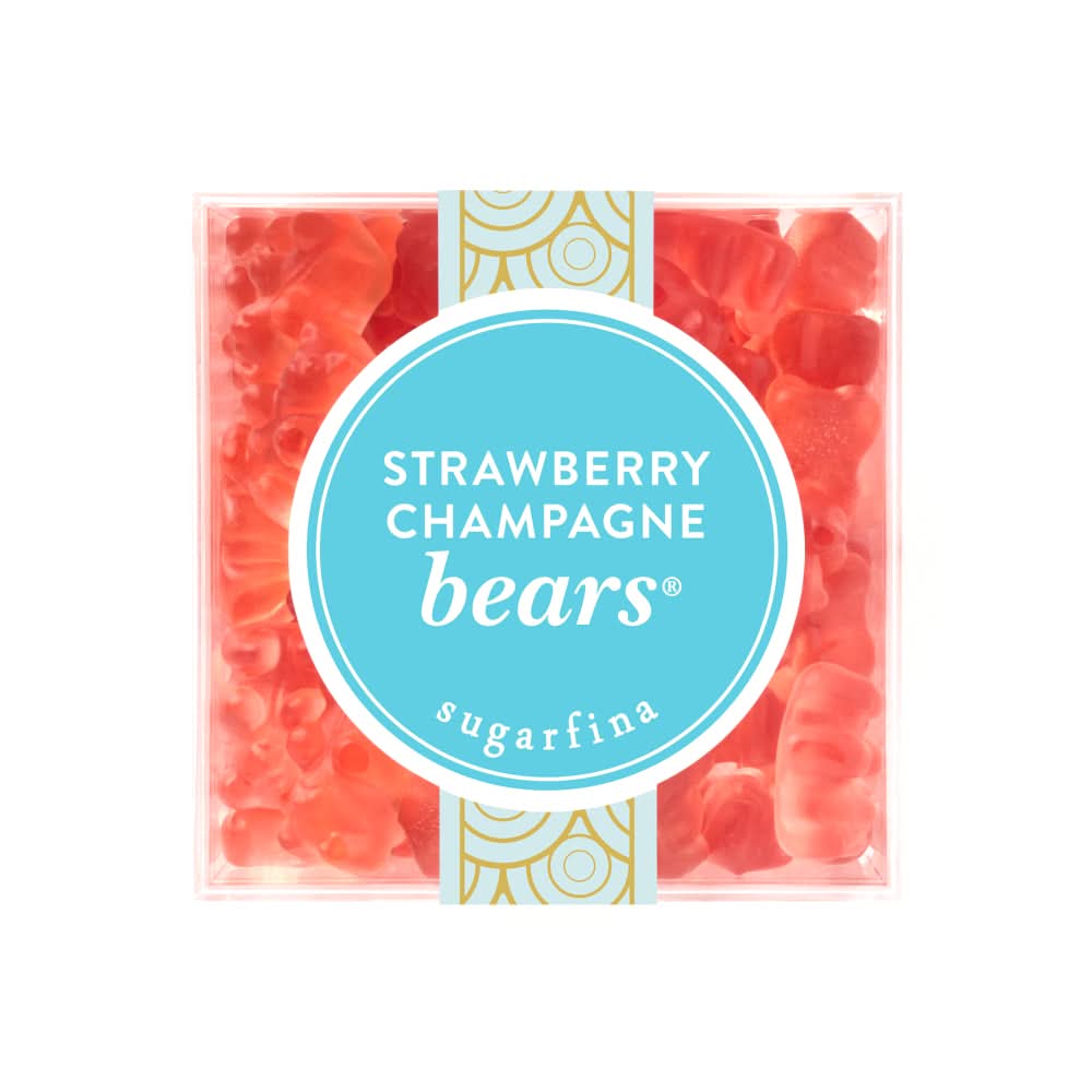 Sugarfina Strawberry Champagne Bears Large New 11.8oz