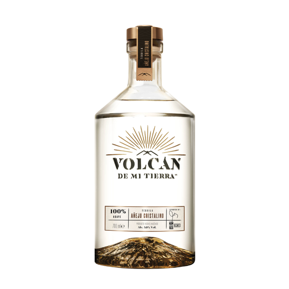 Volcan De Mi Tierra Tequila Anejo Cristalino 80 W/ Gift Box