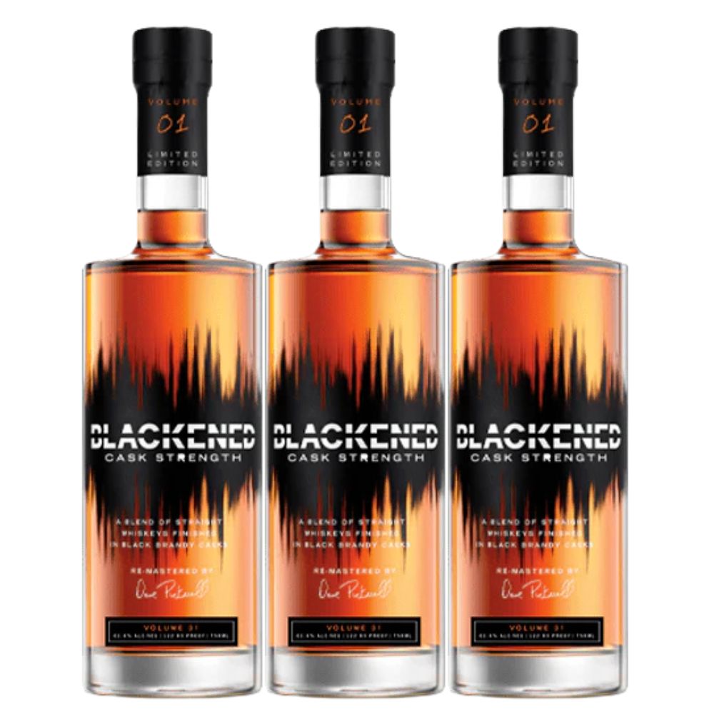 Blackened Cask Strength American Whiskey 3 Pack