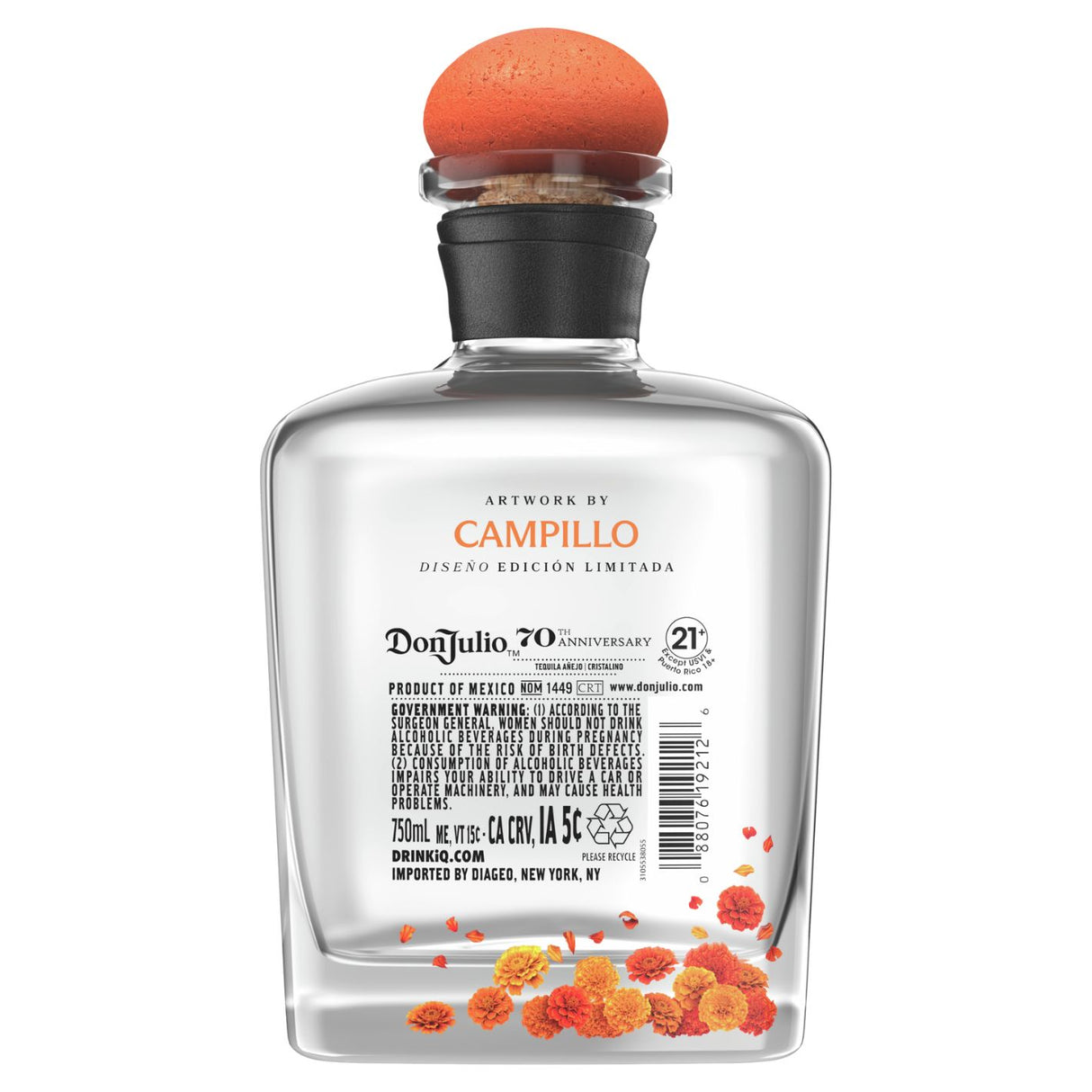 Don Julio 70th Day Of The Dead 2026 Limited Edition By Patricio Campillo