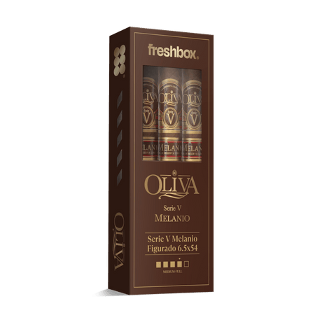Oliva Serie V Melanio Figurado 6.5x54 FreshBox | 3-Pack