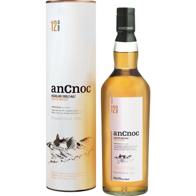 Ancnoc Single Malt Scotch 12 Yr