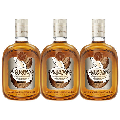 Buchanan's Coconut Scotch Whisky 3 Pack