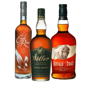 Buffalo Trace Bourbon X Eagle Rare 10Yr Bourbon X W.L. Weller Special Reserve Combo