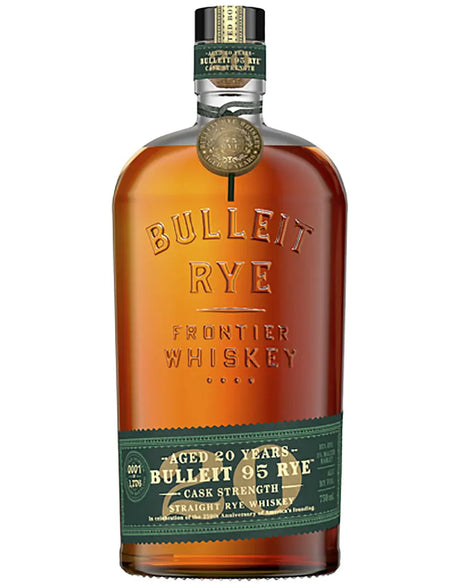 Bulleit 20 Year Old Cask Strength Rye Whiskey