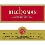 Kilchoman 9 Year Old Sauternes Cask ImpEx Cask Evolution 02/2024