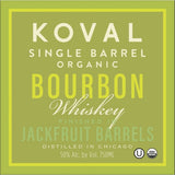Koval Single Barrel Organic Bourbon Finished in Jackfruit Barrels Whiskey