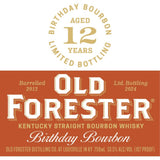 Old Forester Birthday Bourbon Whiskey 2024