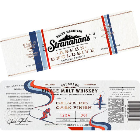 Stranahan's Aspen Exclusive Single Malt Whiskey