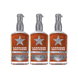 Garrison Brothers Single Barrel Bourbon Whiskey 3 Pack