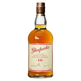 Bottle of Glenfarclas Highland Single Malt Scotch Whisky on a white background