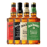 Jack Daniels 4 Pack Combo Whiskey
