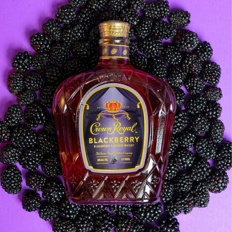 Crown Royal Blackberry Flavored Canadian Whisky 12 Pack