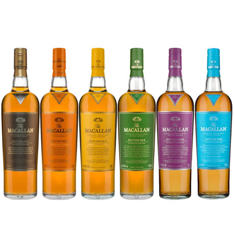 The Macallan Edition Series No. 1-6