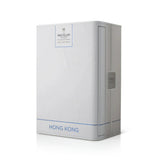 Macallan whisky box with 'Hong Kong' text on a white background