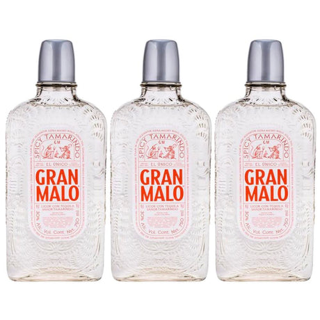 Gran Malo Spiry Tamarindo Blanco Tequila 3 Pack 