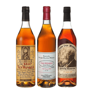 Pappy Van Winkle 10, 12, 15 Year Bourbon Whiskey Combo