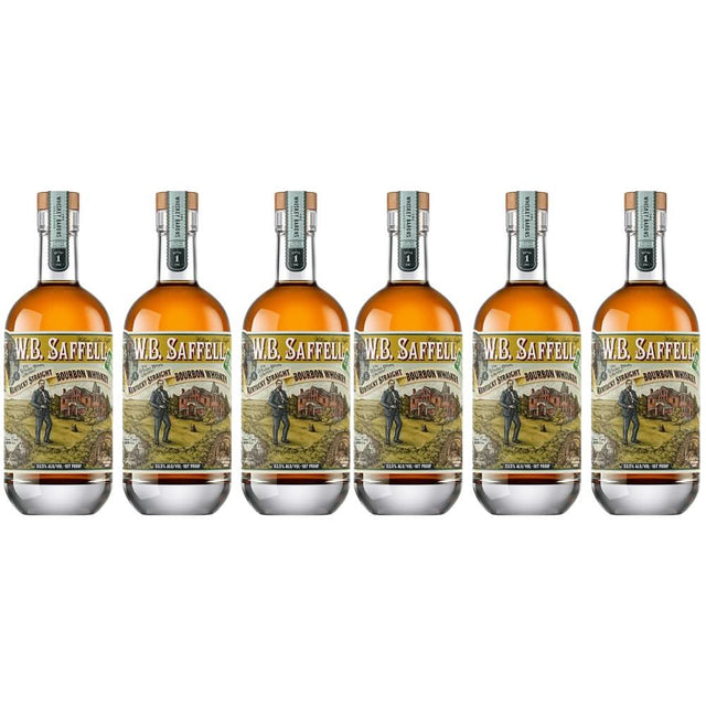 W.B. Saffell Kentucky Straight Bourbon 6 Pack 375ML