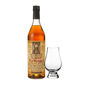 Old Rip Van Winkle 10 Year Bourbon Whiskey With Glencairn Glass