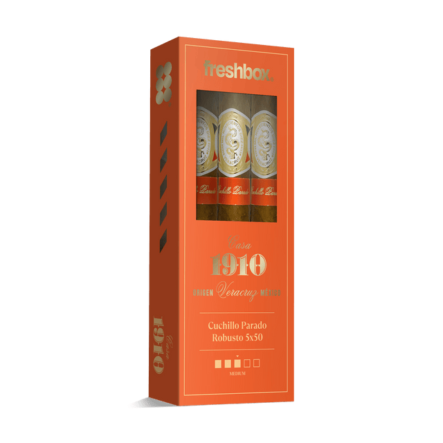 Casa 1910 Cuchillo Parado Robusto 5x50 FreshBox | 3-Pack