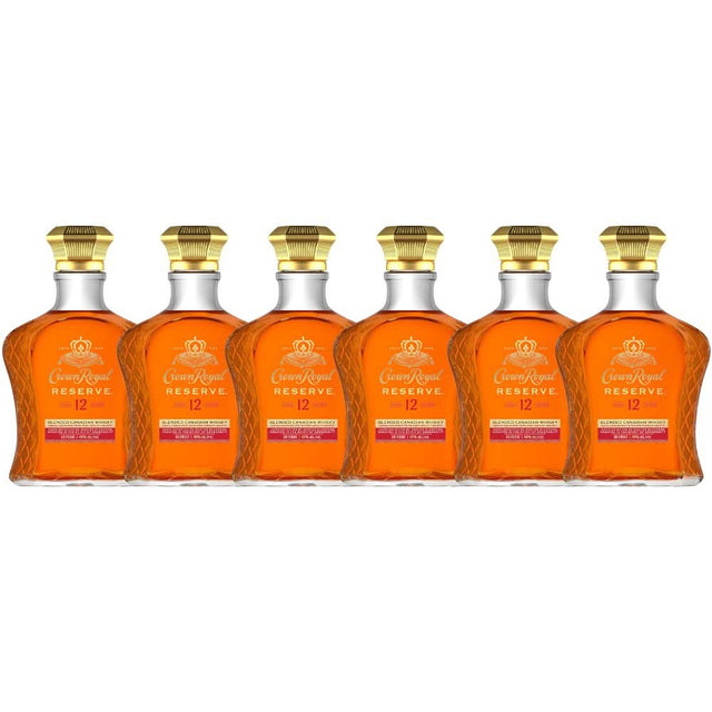 Crown Royal Reserve 12 Year Blended Canadian Whisky 6-Pack