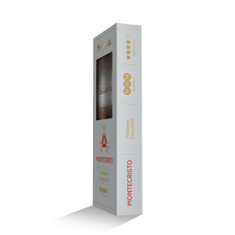 Monte Cristo Platinum Toro 6x50 FreshBox | 3-Pack