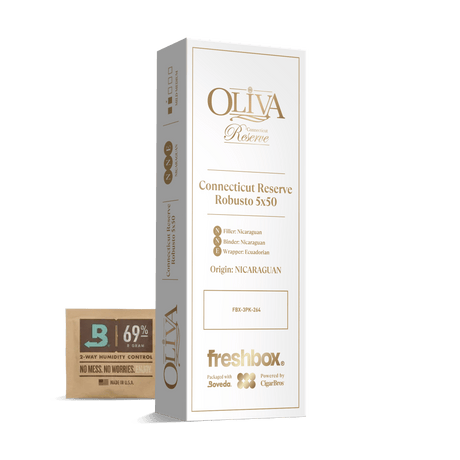 Oliva Connecticut Robusto 5x50 FreshBox | 3-Pack
