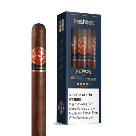Punch Elites E.M.S. 5.2x45 FreshBox | Cigar 3-Pack