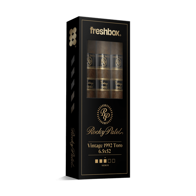 Rocky Patel Vintage 1992 Toro 6.5x52 FreshBox | 3-Pack