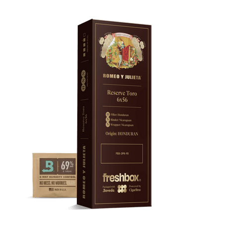 Romeo Y Julieta Reserve Toro 6x56 FreshBox | 3-Pack