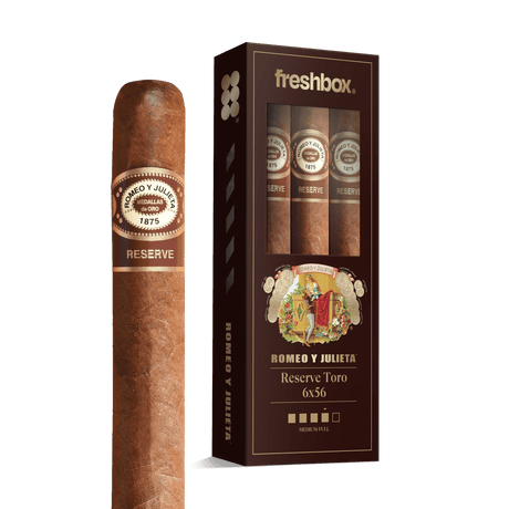 Romeo Y Julieta Reserve Toro 6x56 FreshBox | 3-Pack