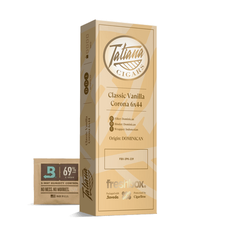 Tatiana Classic Vanilla Corona 6x44 FreshBox | 3-Pack