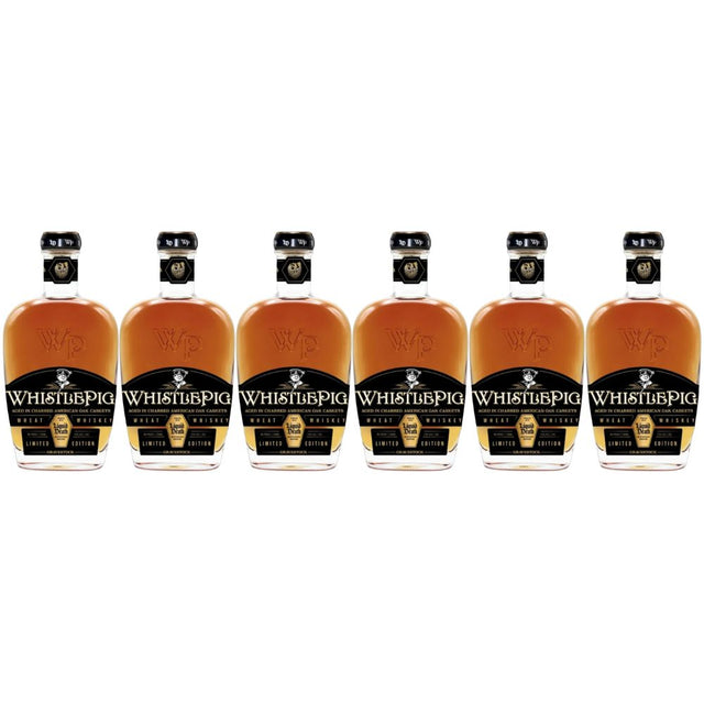 Whistlepig X Liquid Death Limited Edition Gravestock Wheat Whiskey 6 pack
